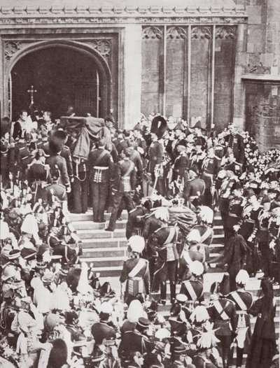 El funeral de Eduardo VII de English Photographer